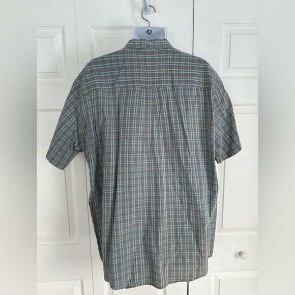 Vintage Pendleton Shirt Button Down Short Sleeve Cotton Top Mens XL - Picture 10 of 14